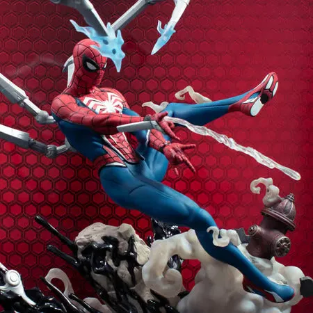 DIAMOND SELECT TOYS - MARVEL GALLERY GAMERVERSE - SPIDER-MAN 2 DELUXE STATUE PVC 29CM