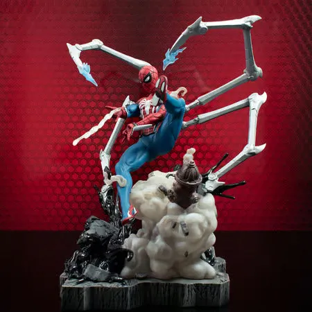 DIAMOND SELECT TOYS - MARVEL GALLERY GAMERVERSE - SPIDER-MAN 2 DELUXE STATUE PVC 29CM