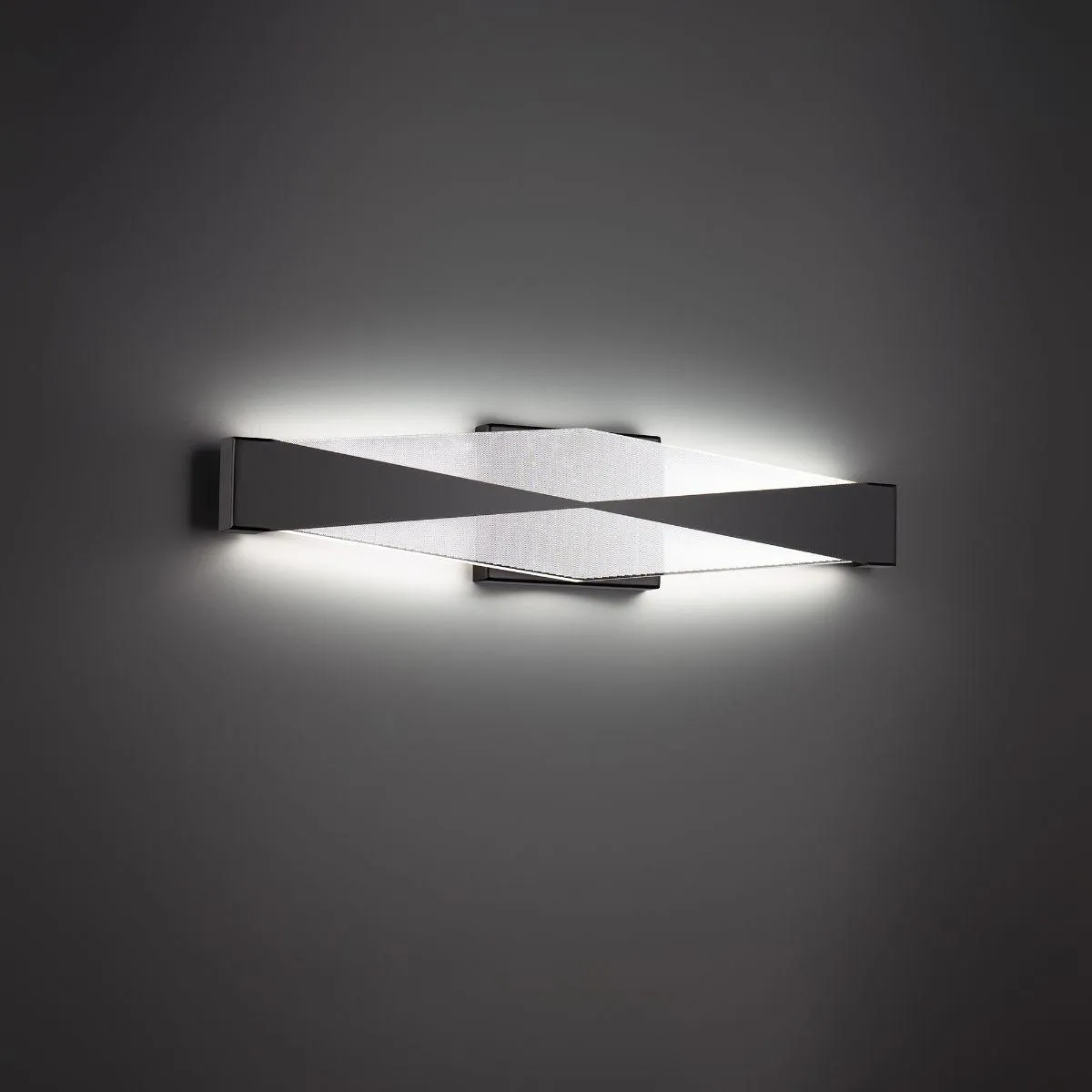 Enigmatic 24 in. LED Bath Bar 3500K Black finish