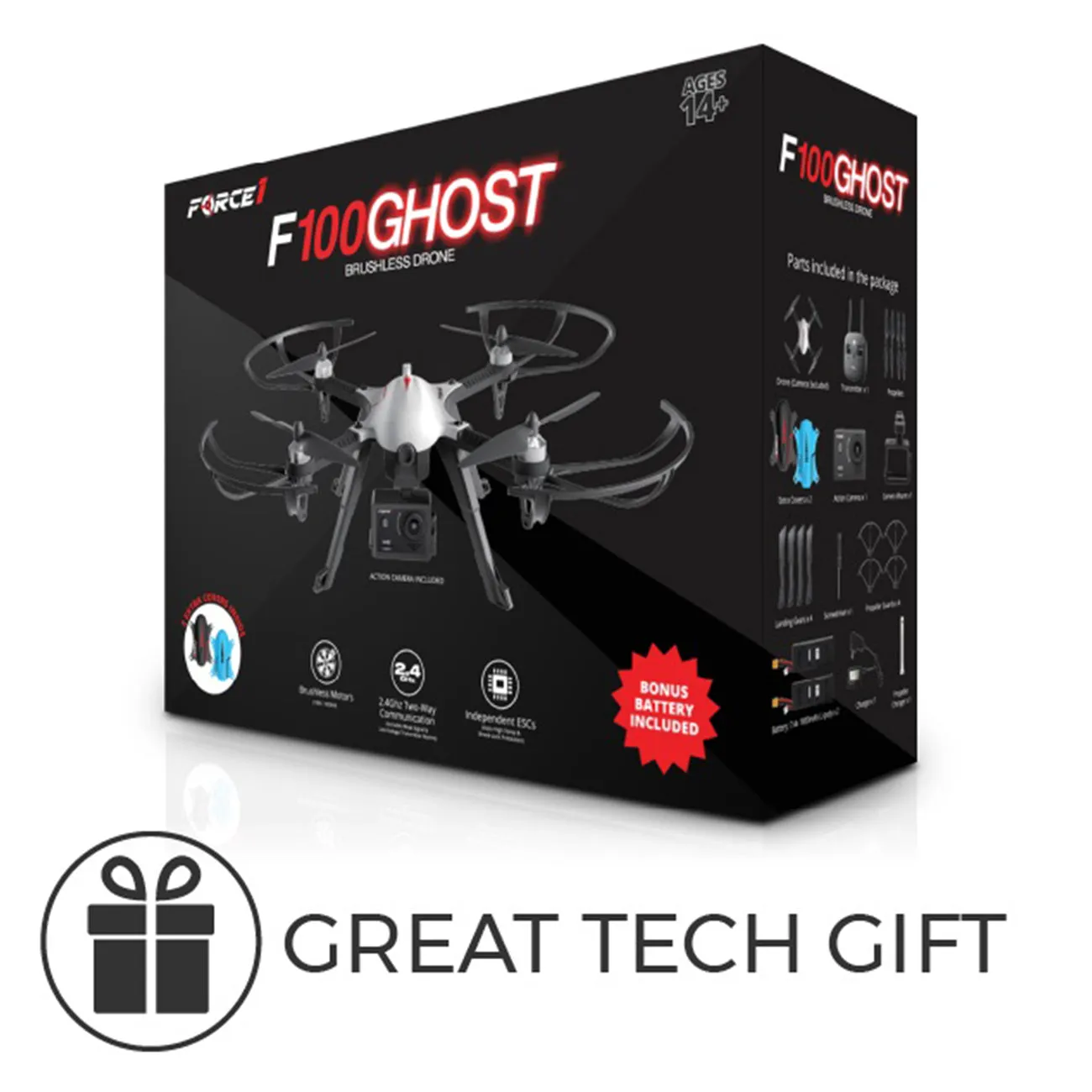 F100 Ghost GoPro Compatible Drone