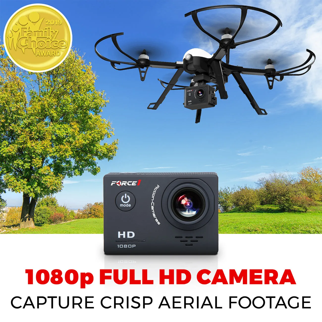 F100 Ghost GoPro Compatible Drone