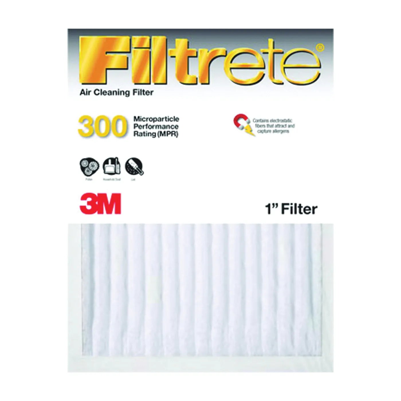 Filtrete 310DC-6 Dust Reduction Filter, 12 in L, 12 in W