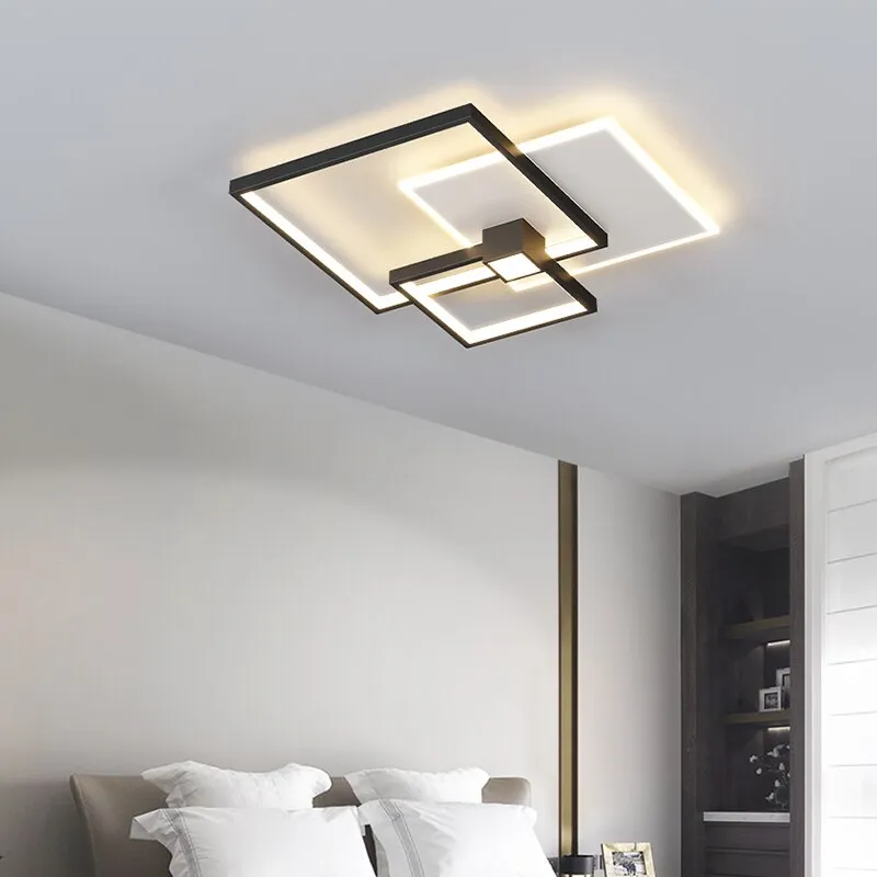 Fixture Combination Living Room Chandeliers Modern Minimalist Luxury Bedroom Atmosphere Led Ceiling Light Whole House Package