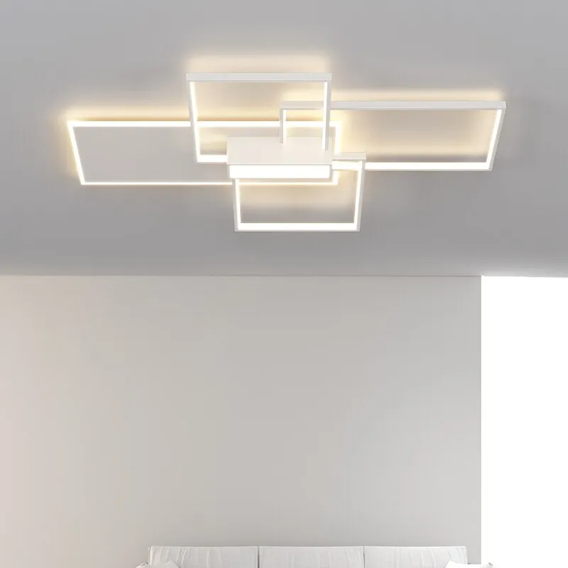 Fixture Combination Living Room Chandeliers Modern Minimalist Luxury Bedroom Atmosphere Led Ceiling Light Whole House Package