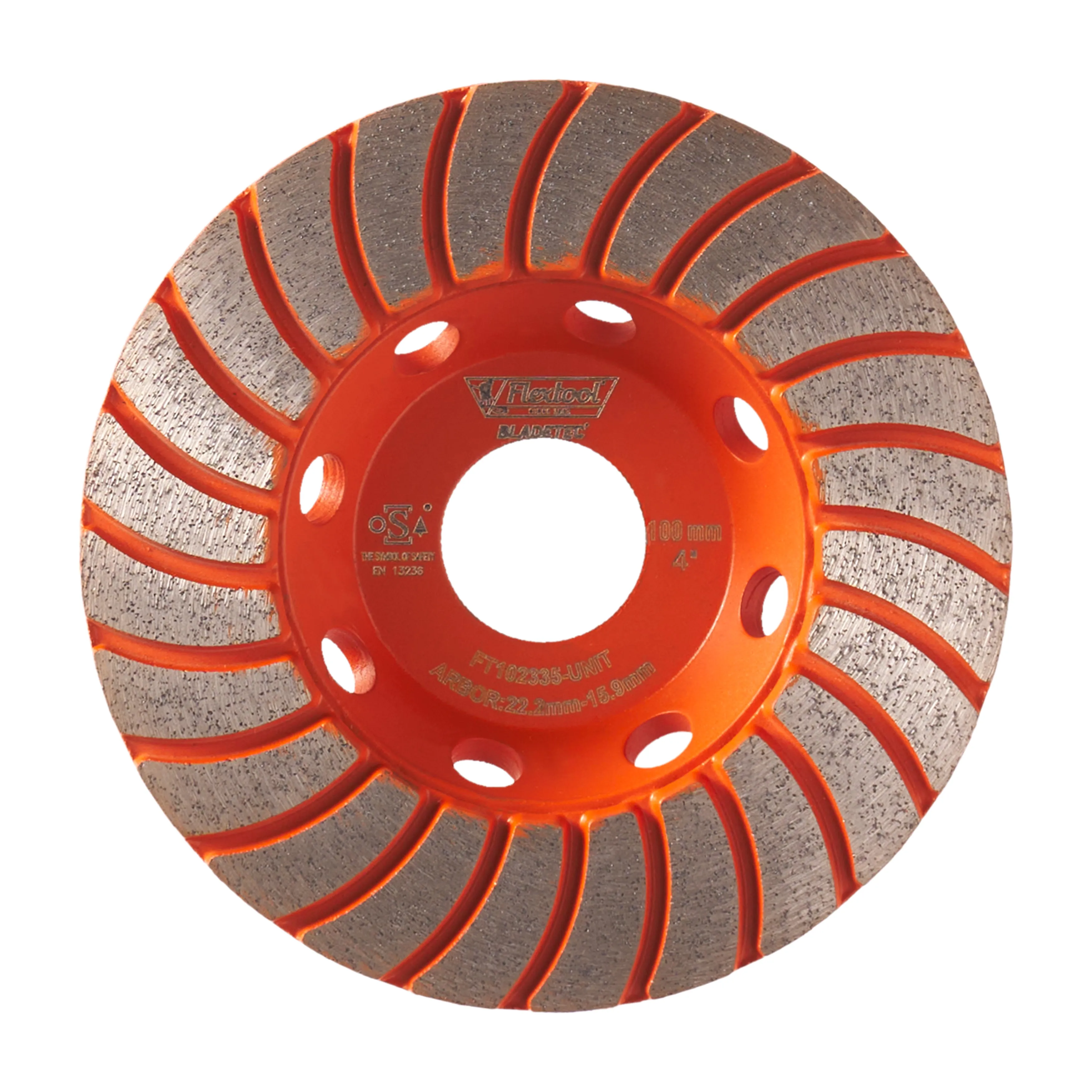 Flextool BladeTec Diamond Cup Wheel - Turbo (Fine 100 mm 4")