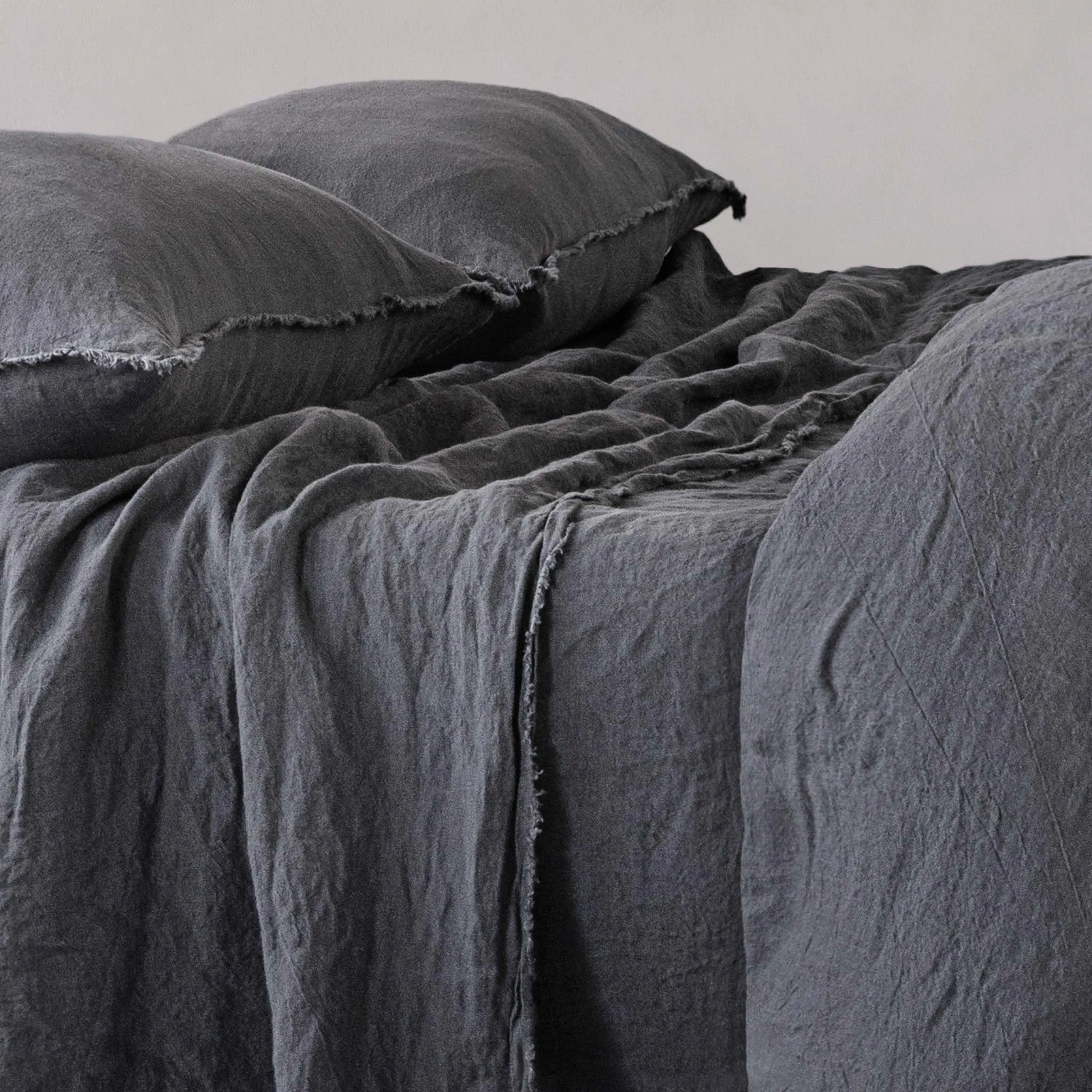 Flocca Linen Flat Sheet - Tempest