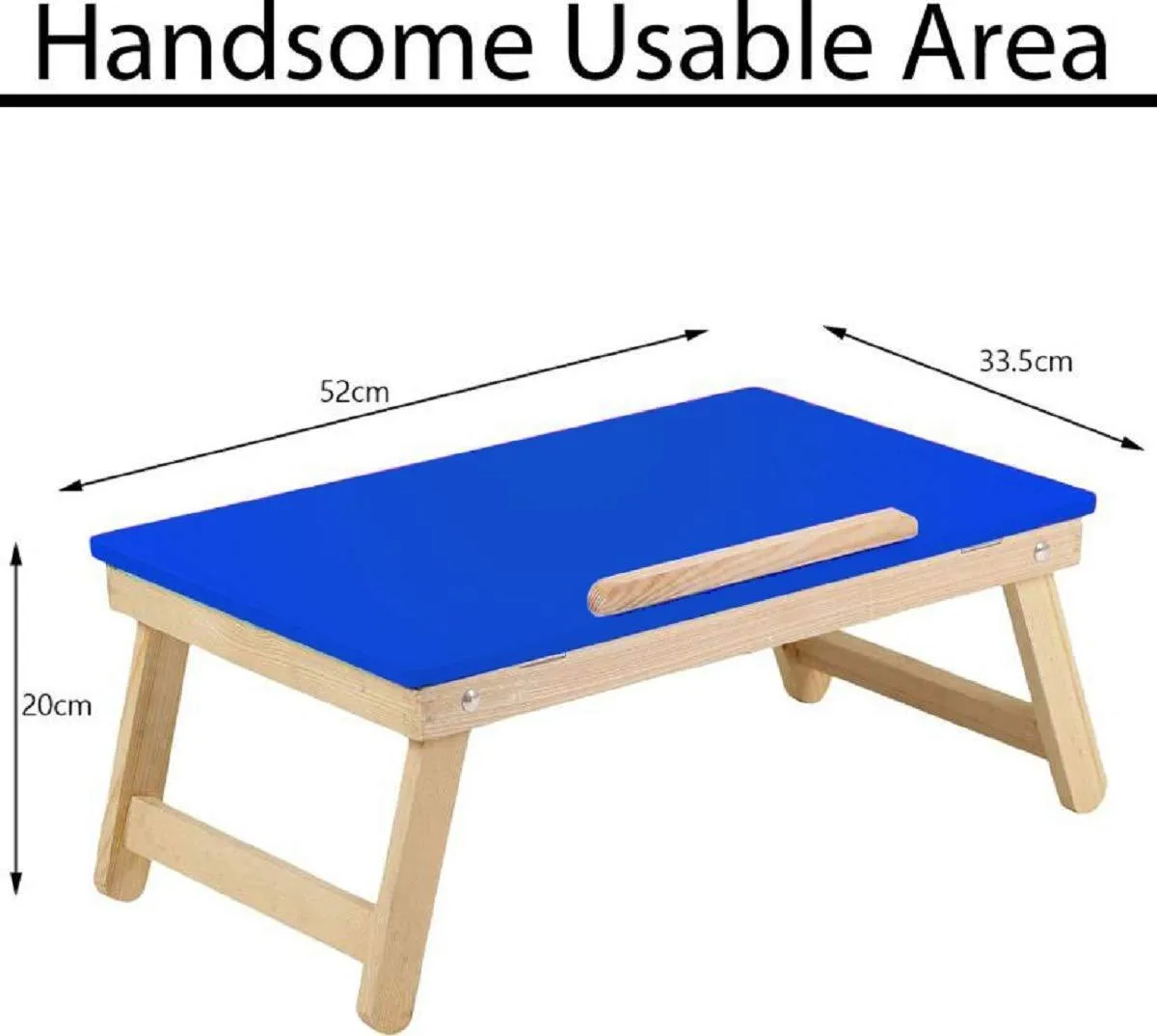 Foldable Multipurpose Wooden Laptop/Study/Bed Table for Home Office Furniture Work from home