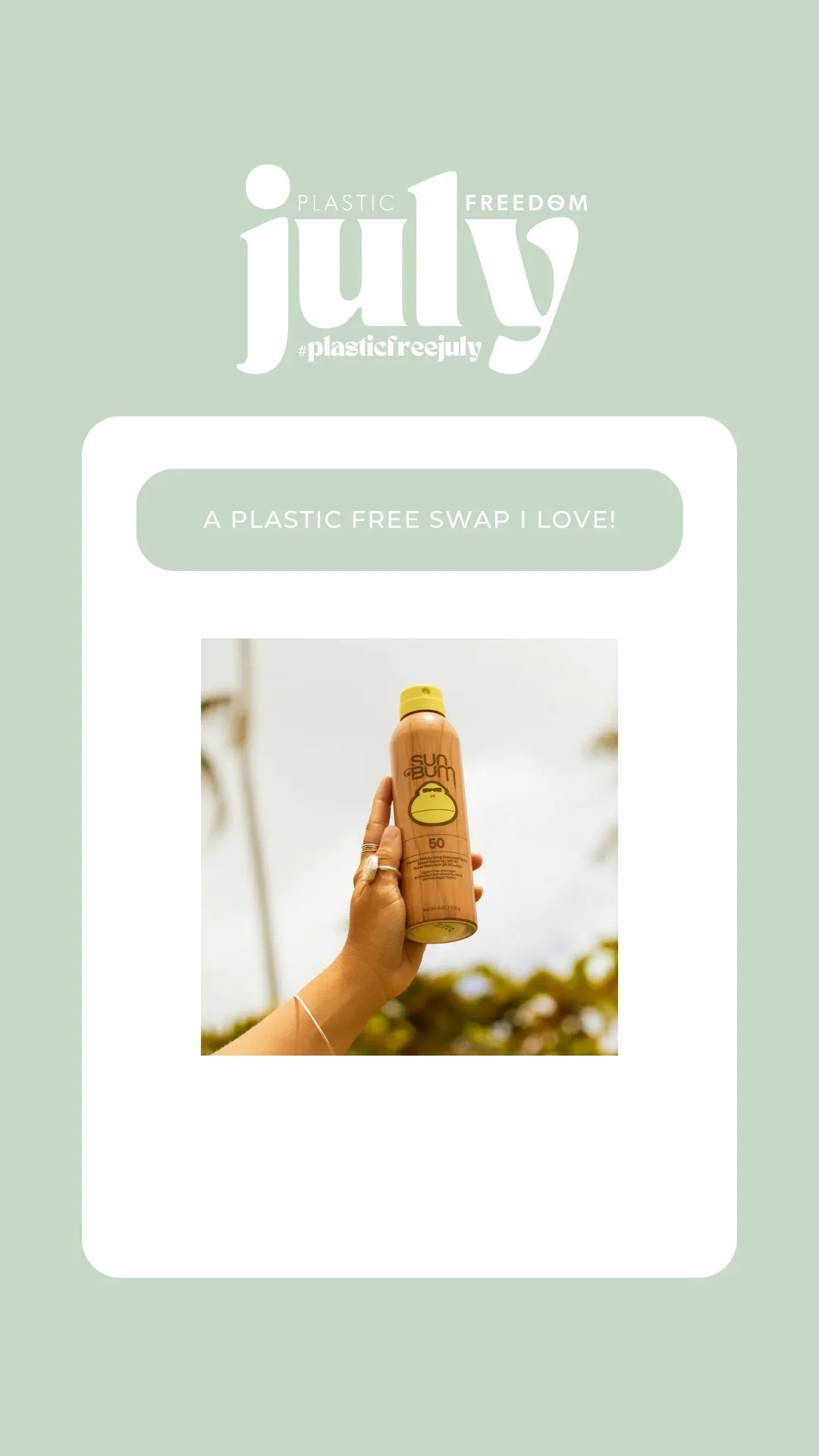 FREE - Plastic Freedom Habit Tracker for #plasticfreejuly