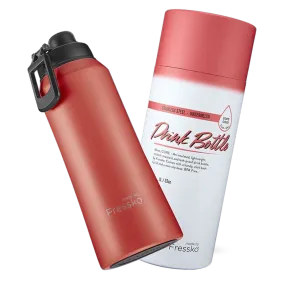 Fressko "Core" 1L Insulated Stainless Steel Drink Bottle with Sports Lid