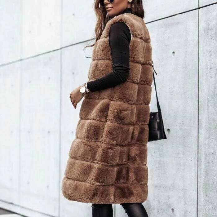 Fur Vest-Jacket