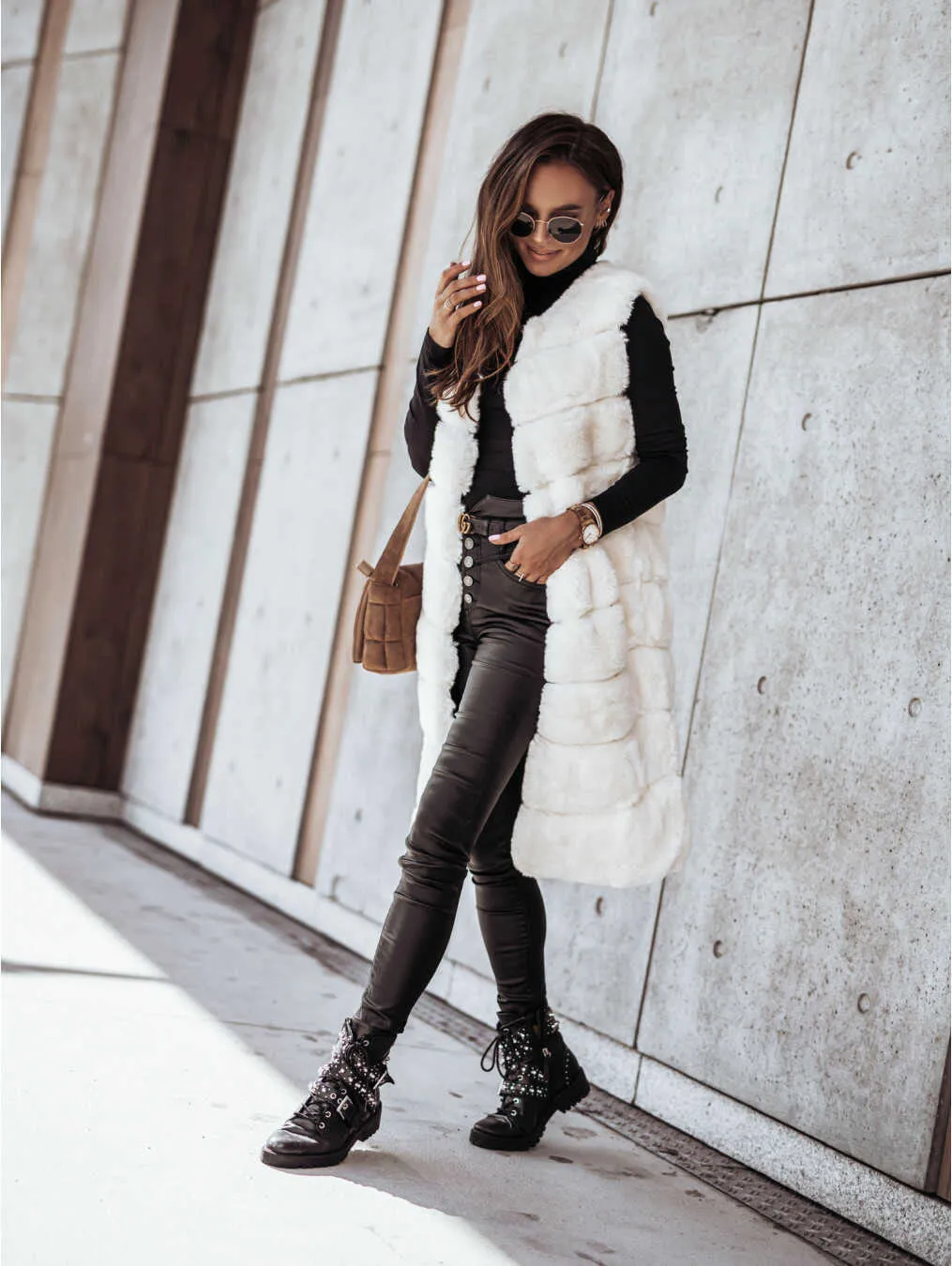 Fur Vest-Jacket