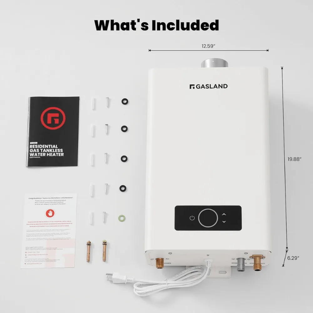 GASLAND Residential Indoor Tankless Propane Gas Water Heater