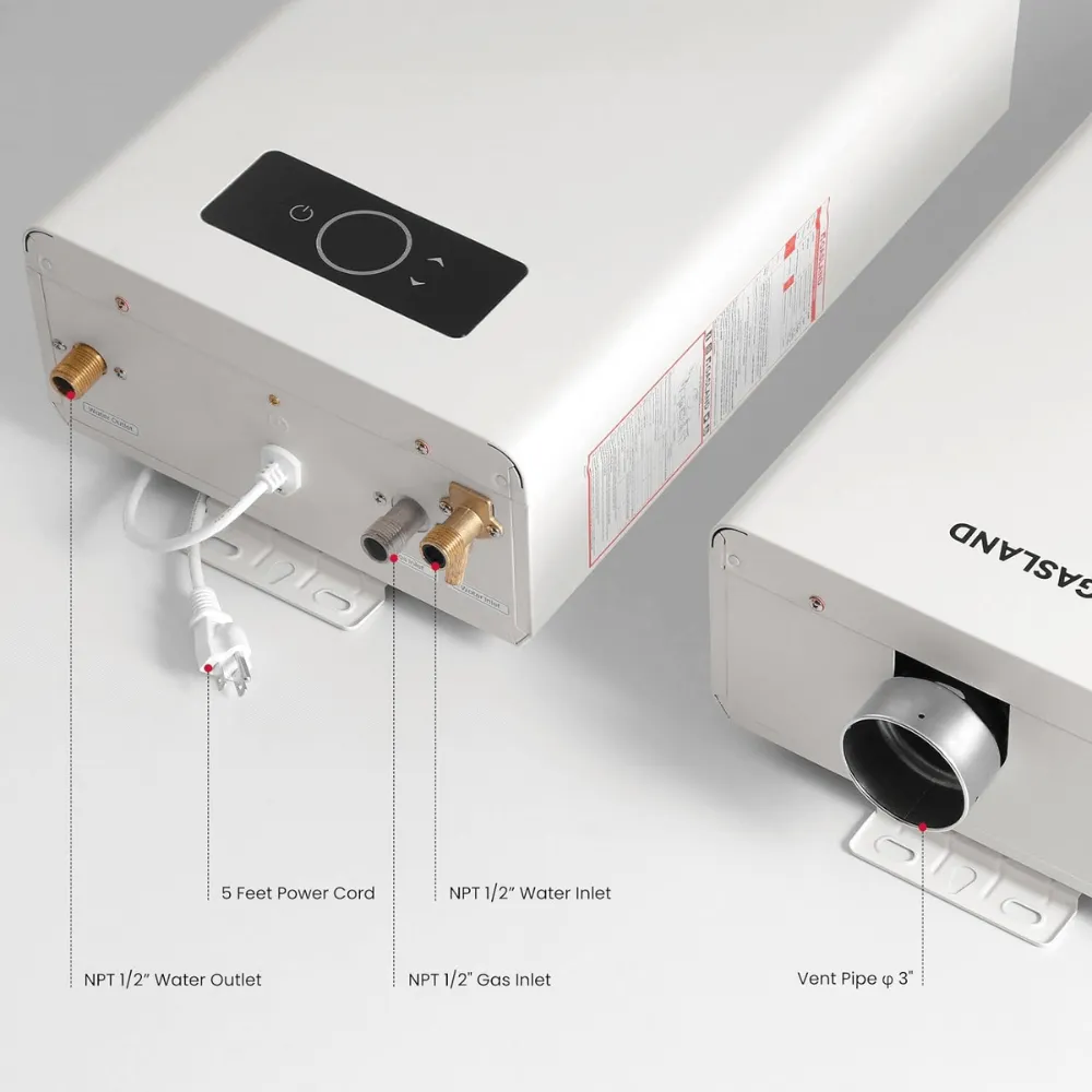 GASLAND Residential Indoor Tankless Propane Gas Water Heater