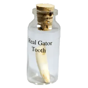 Gator Tooth in a Bottle