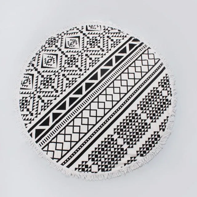 Gorgeous Round Beach Blanket