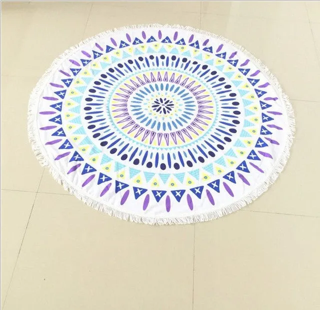 Gorgeous Round Beach Blanket