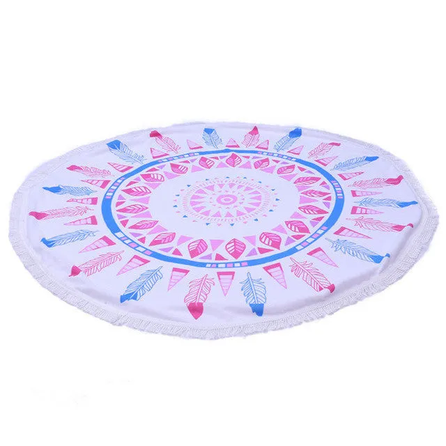 Gorgeous Round Beach Blanket