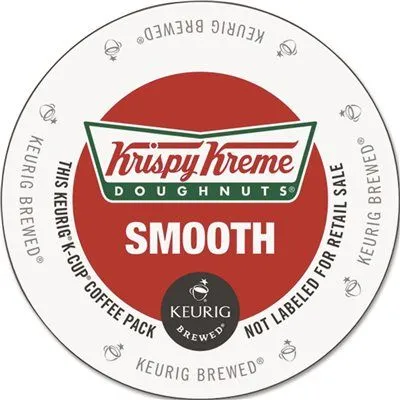 Green Mountain Coffee Doughnuts Smooth Coffee Light Roast K-Cup Pack 24 Per Box