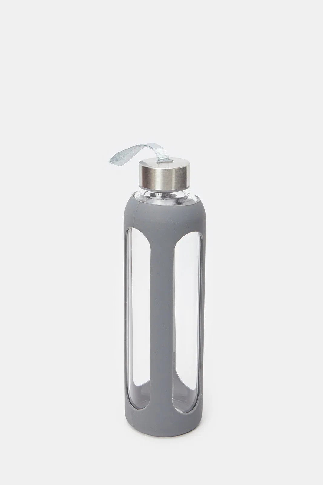 Grey Borosilicate Glass Bottle