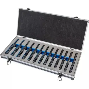 Grizzly T31985 - 13 Pc. HSS Silver & Deming Drill Bit Set W/ Aluminum Case