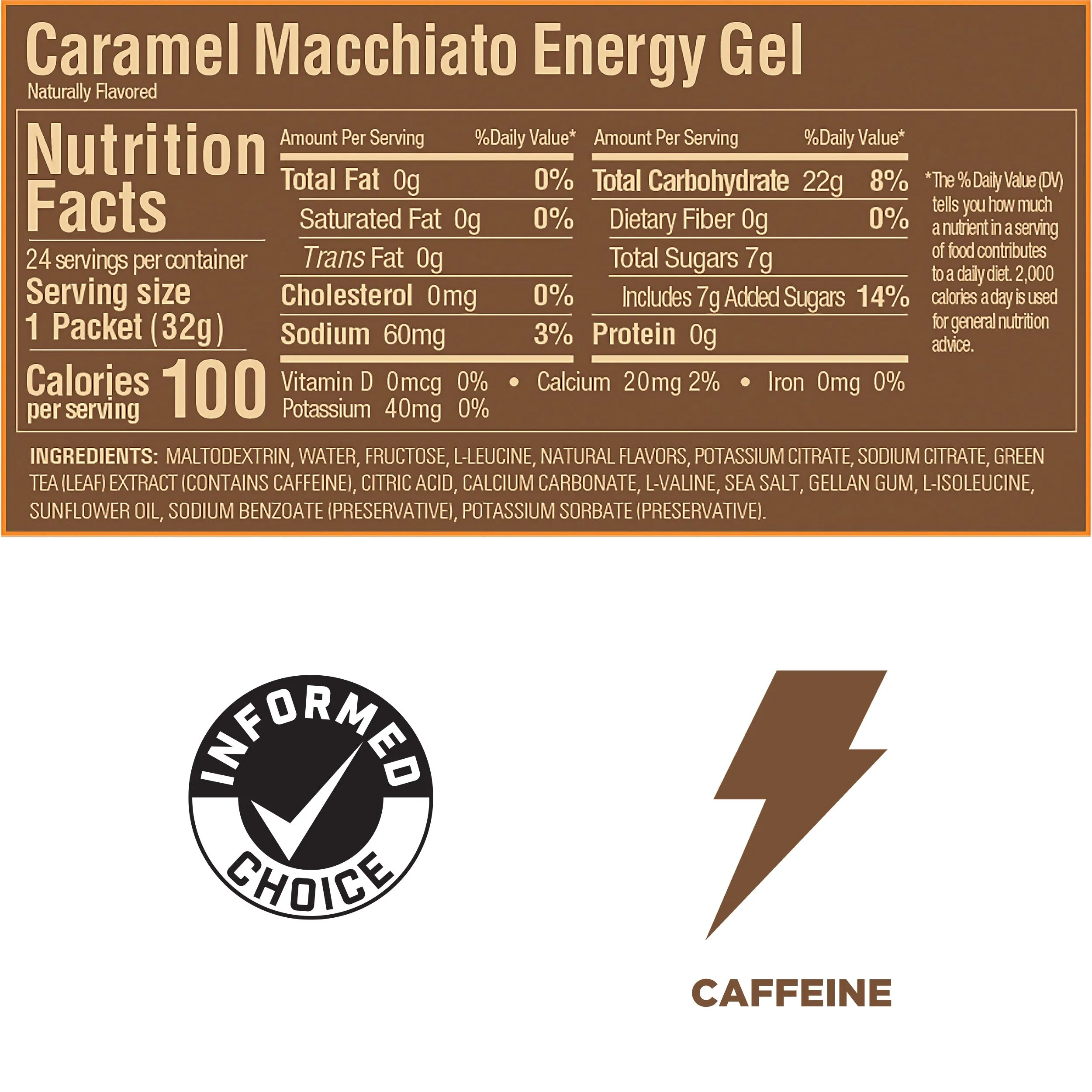 GU Energy Gel - Caramel Macchiato