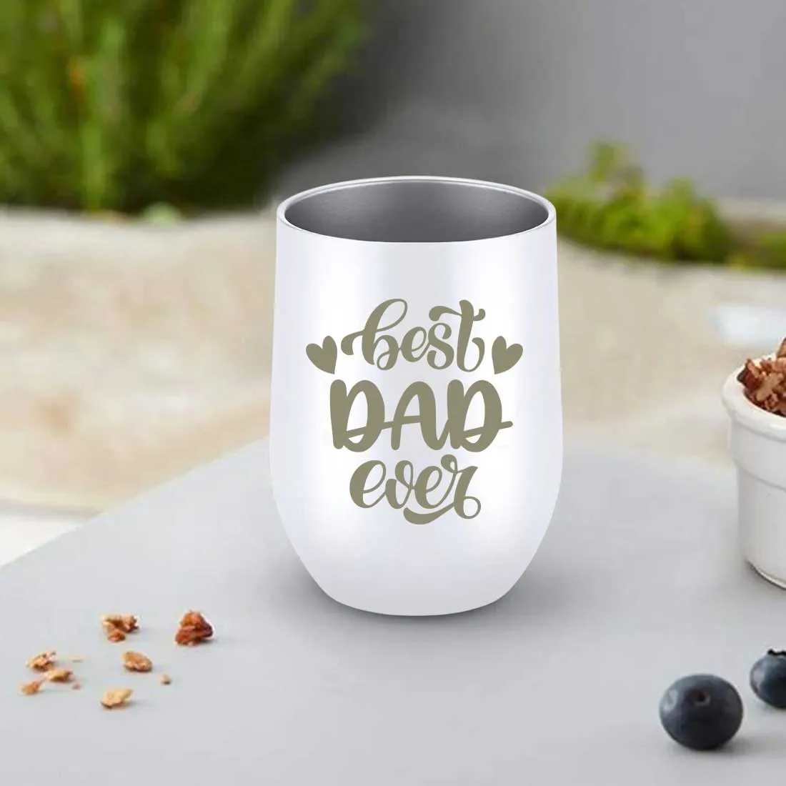 Happy Fathers Day Gifts Travel Coffee Mug Tumbler With Lid - Best Dad Ever