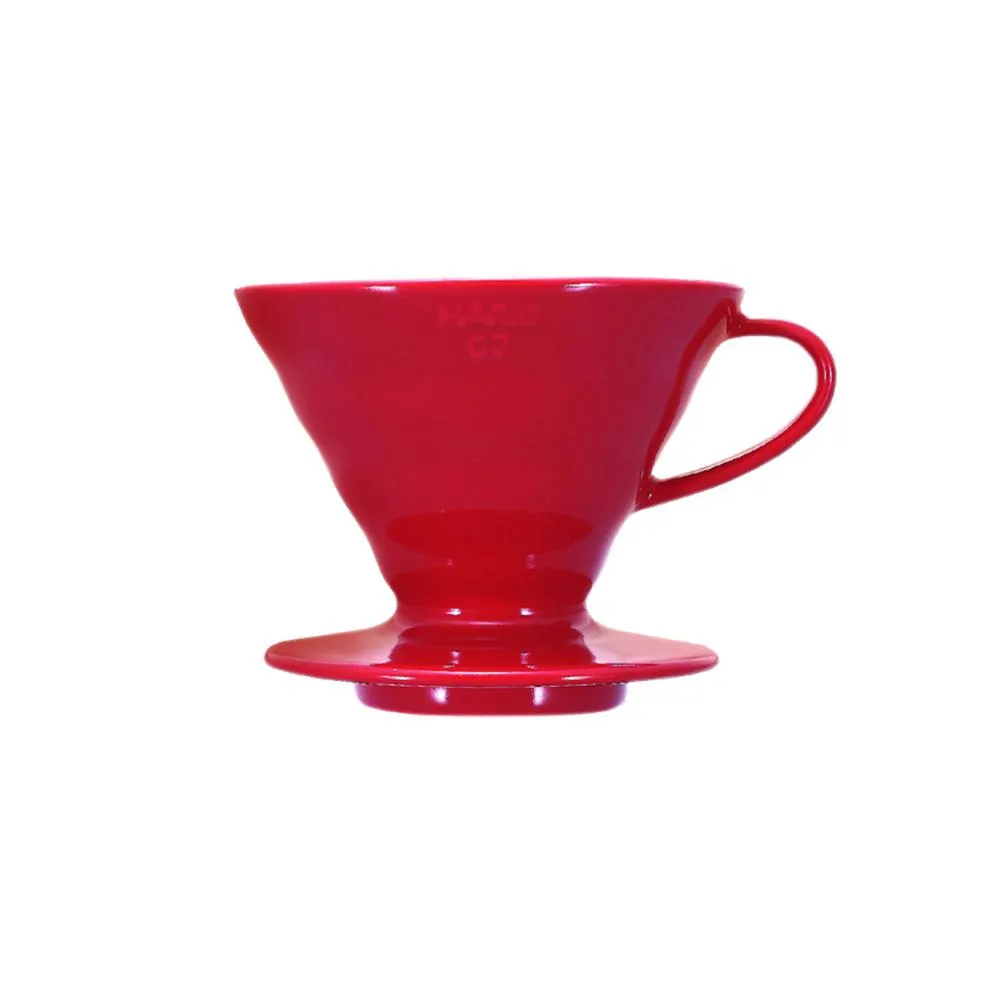 Hario Mini Mill Plus V60 Ceramic Starter Kit Size 02 (Red)