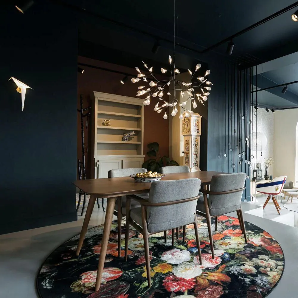 Heracleum Black Chandeliers