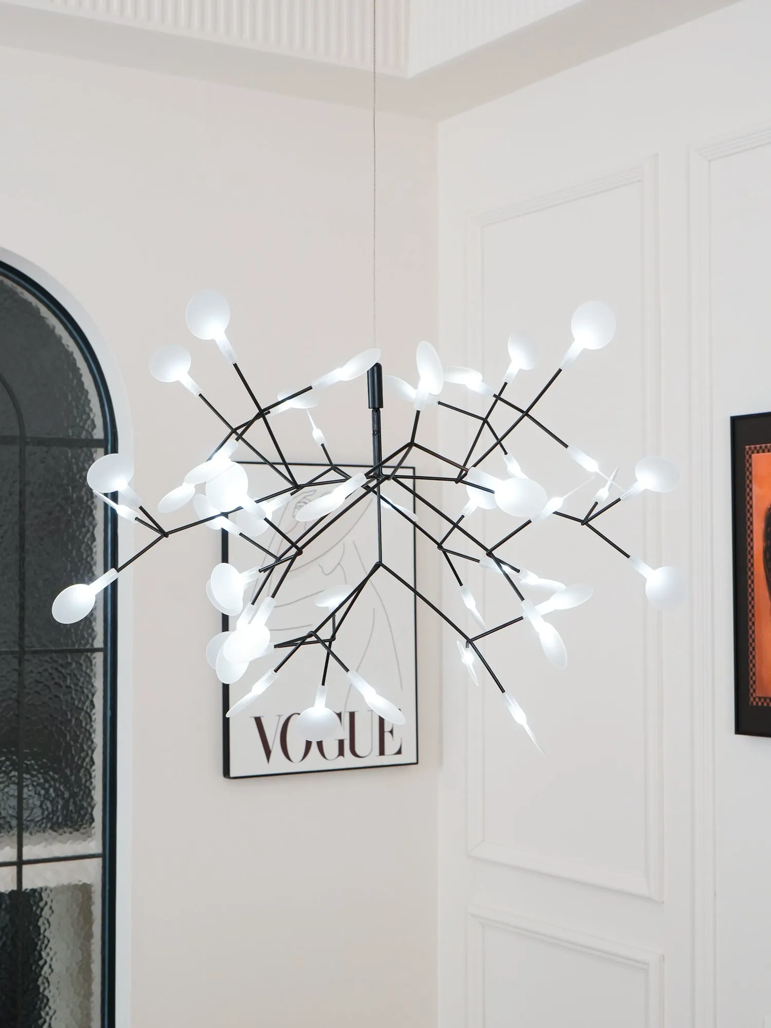 Heracleum Black Chandeliers