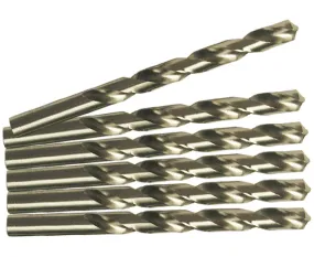 High Performance Jobber High Speed Steel (HSS) Drill Bits - 6 Pack