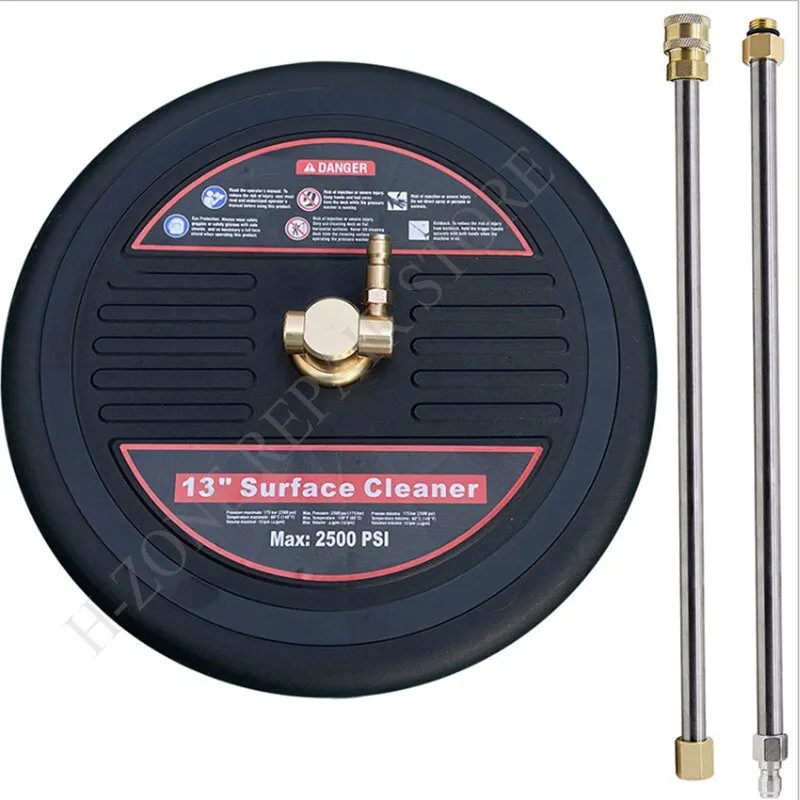 High Pressure Cleaner Round Flat Surface - Power Washer Multi-Surface Cleaner