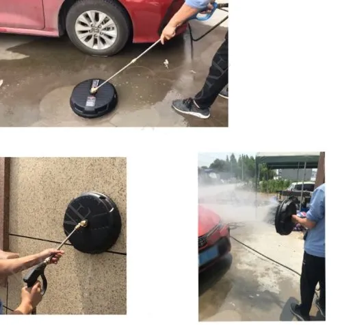 High Pressure Cleaner Round Flat Surface - Power Washer Multi-Surface Cleaner