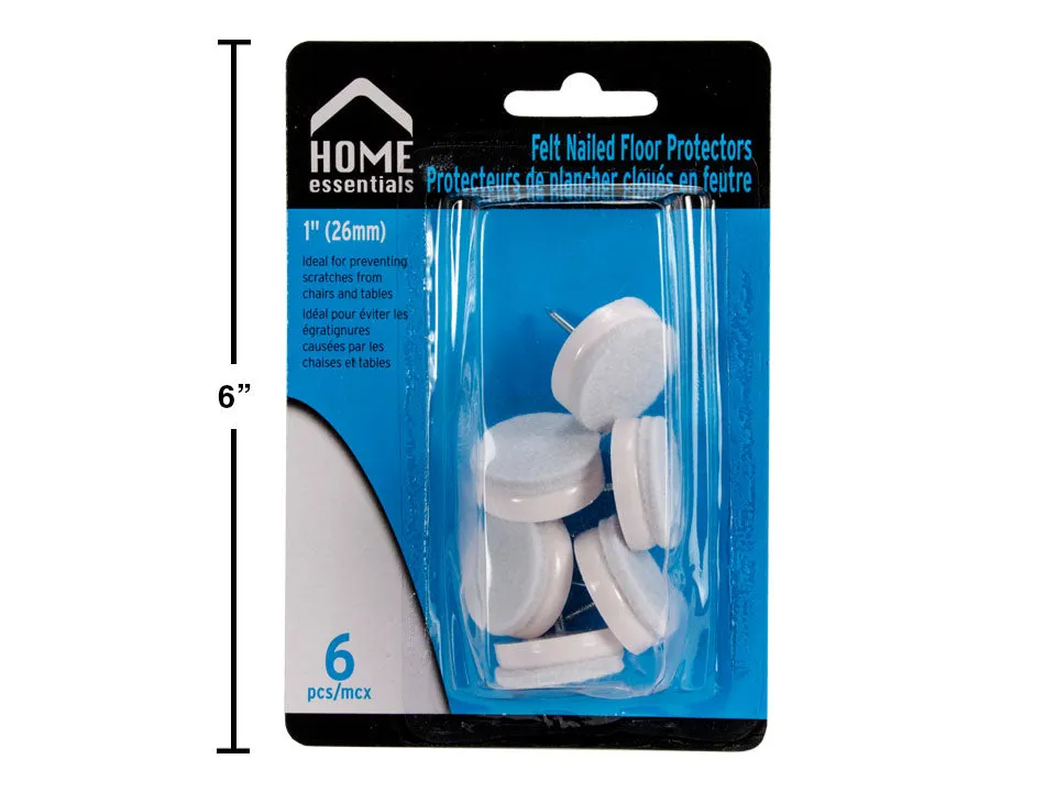 Home Essentials Floor Protectors 6pc