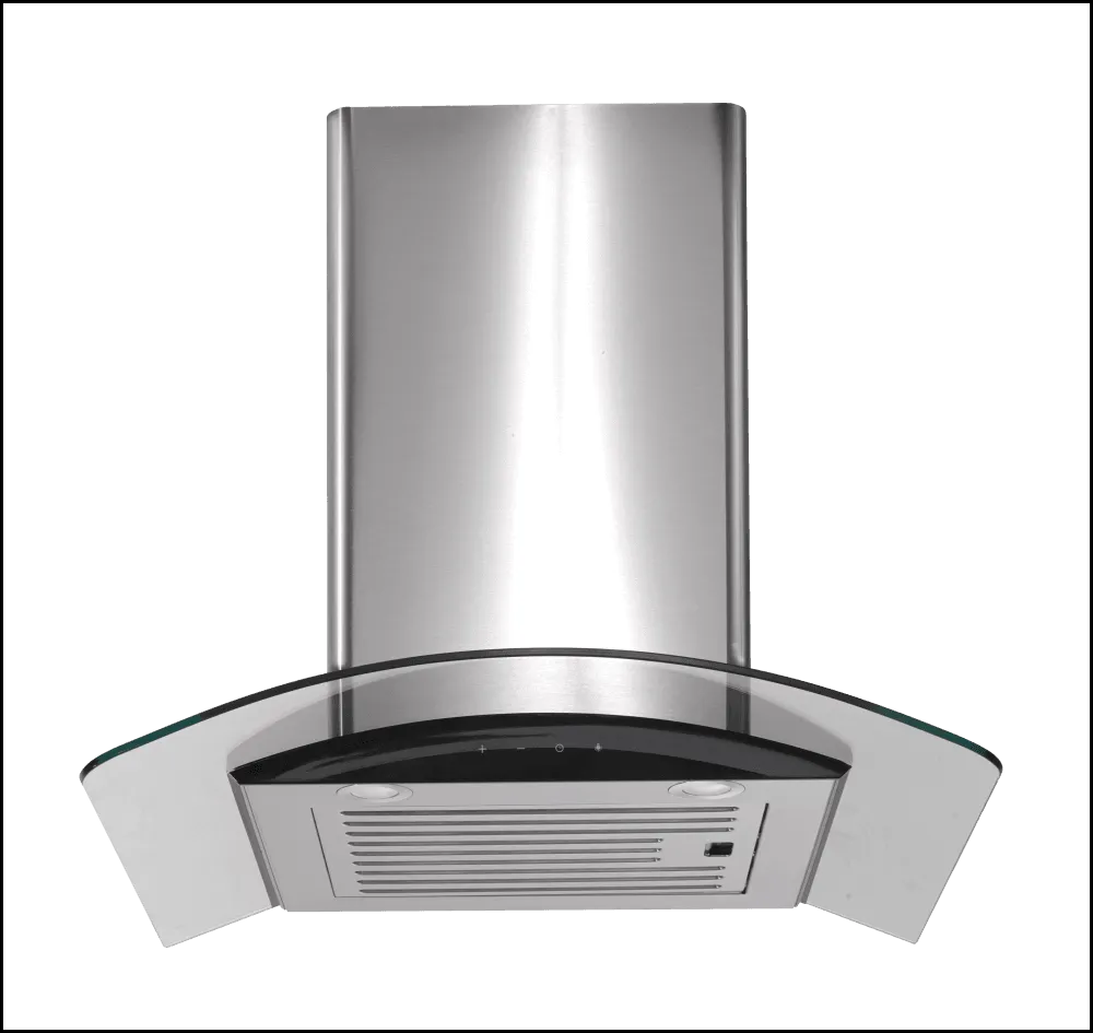 IAG I-RGT6 60cm Curved Glass Canopy Rangehood