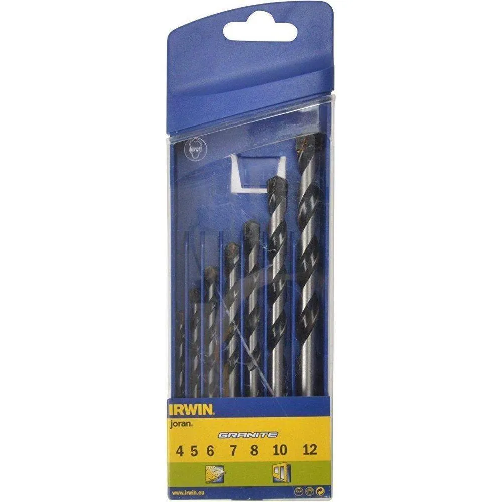 Irwin Granite Drill Bit Set