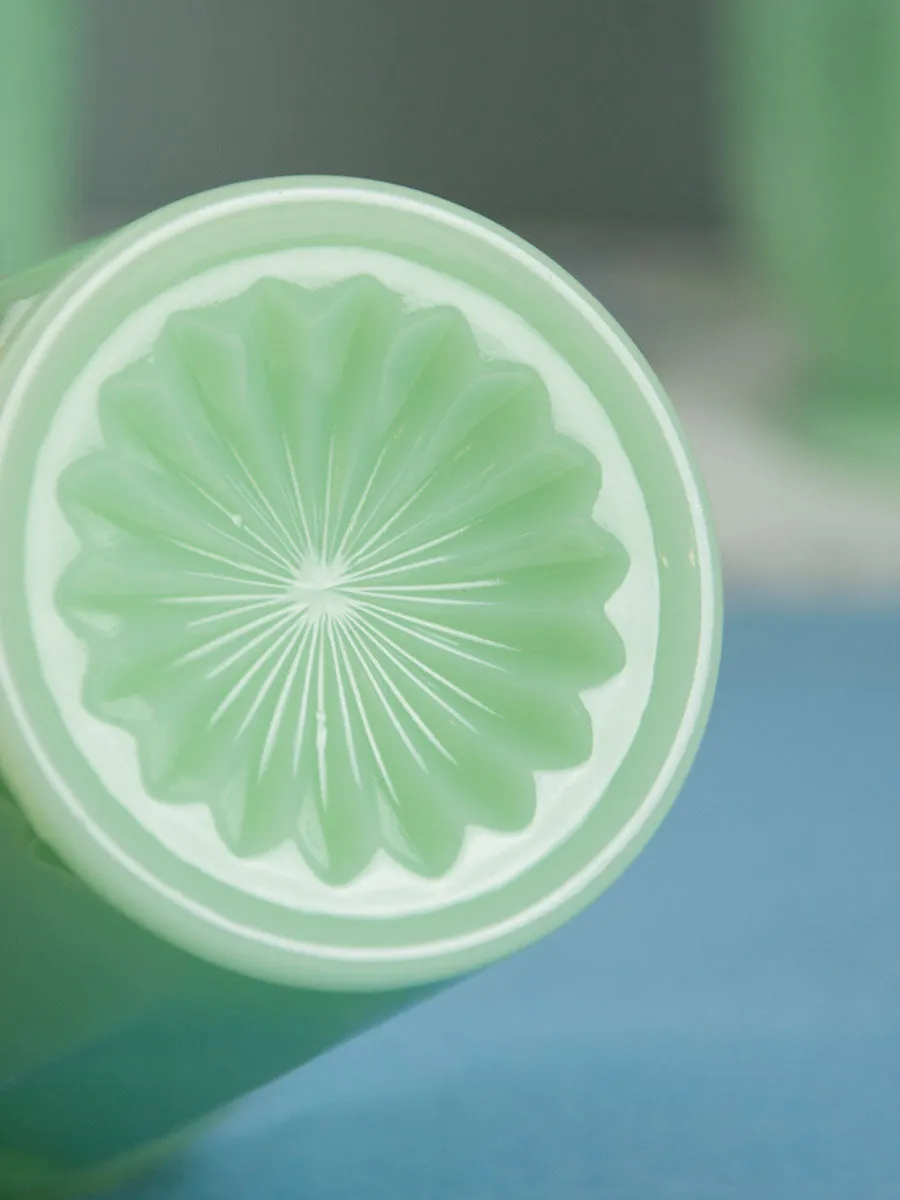 Jadeite Panel Tumbler