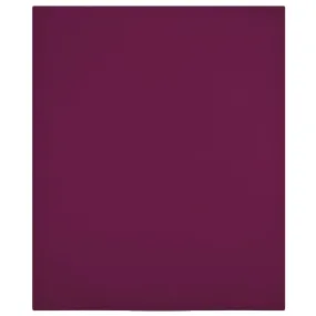 Jersey Fitted Sheets 2 pcs Bordeaux 100x200 cm Cotton