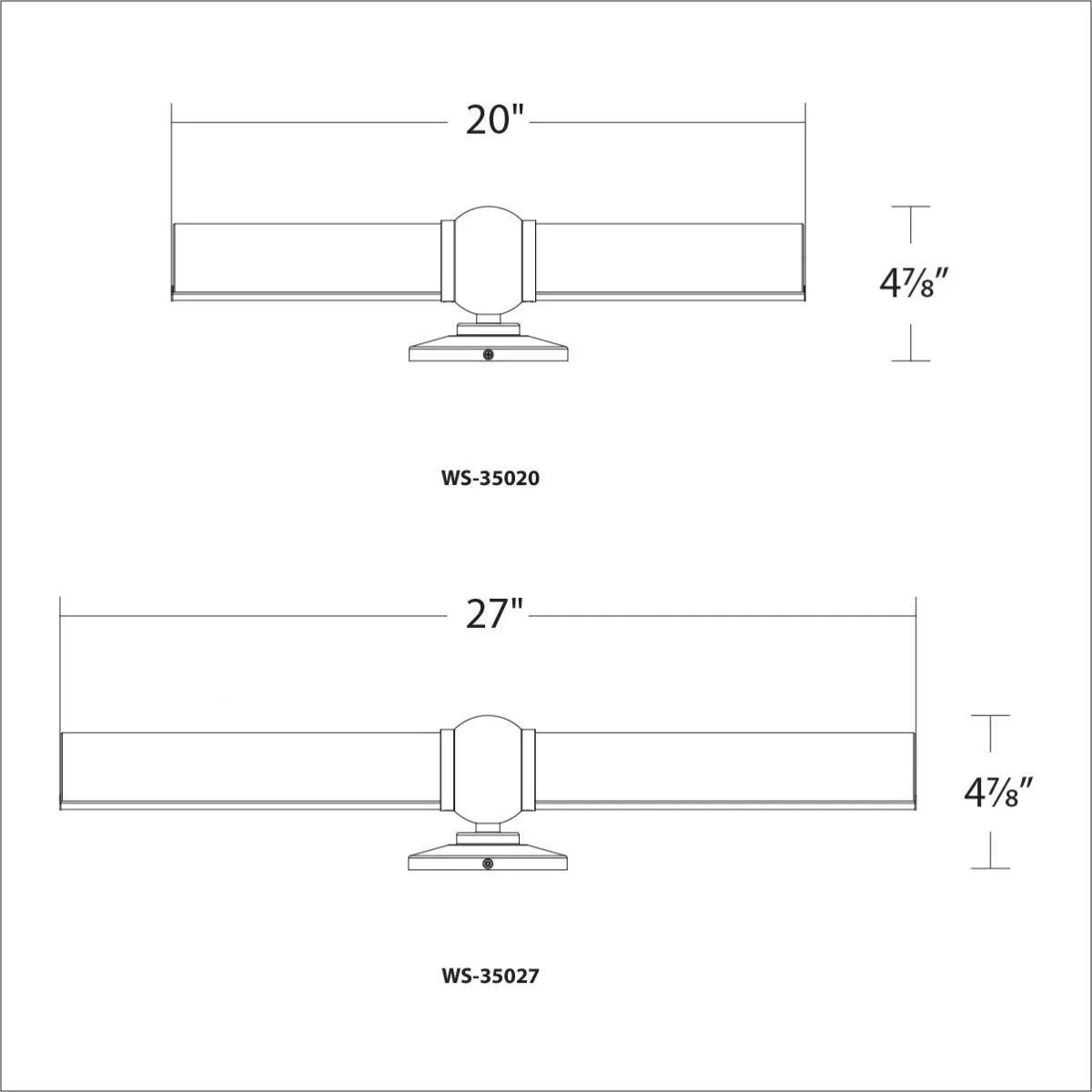 Juliet 27 in. LED Bath Bar 3000K Black finish