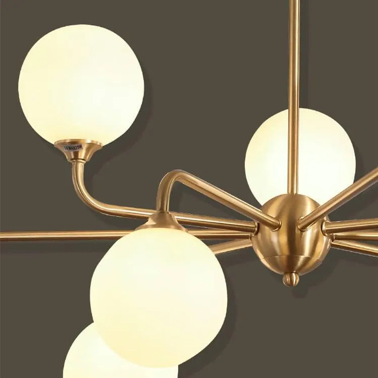 KATO / Brass Chandelier