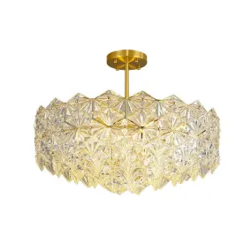 Kinkeldey Crystal Prism Chandelier | Classic Gold Crystal Chandelier