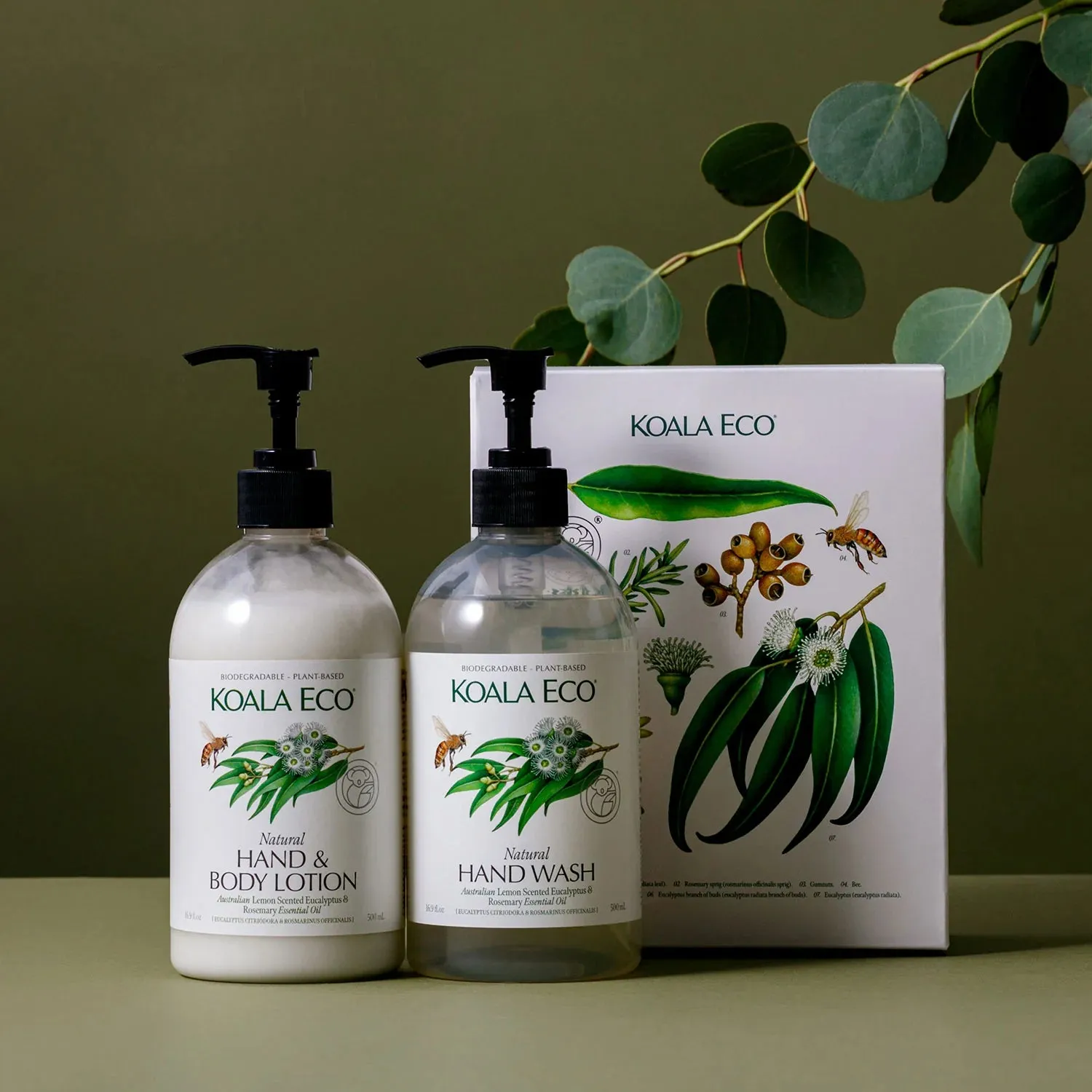 Koala Eco Natural Limited Edition Gift Box Lemon Eucalyptus and Rosemary