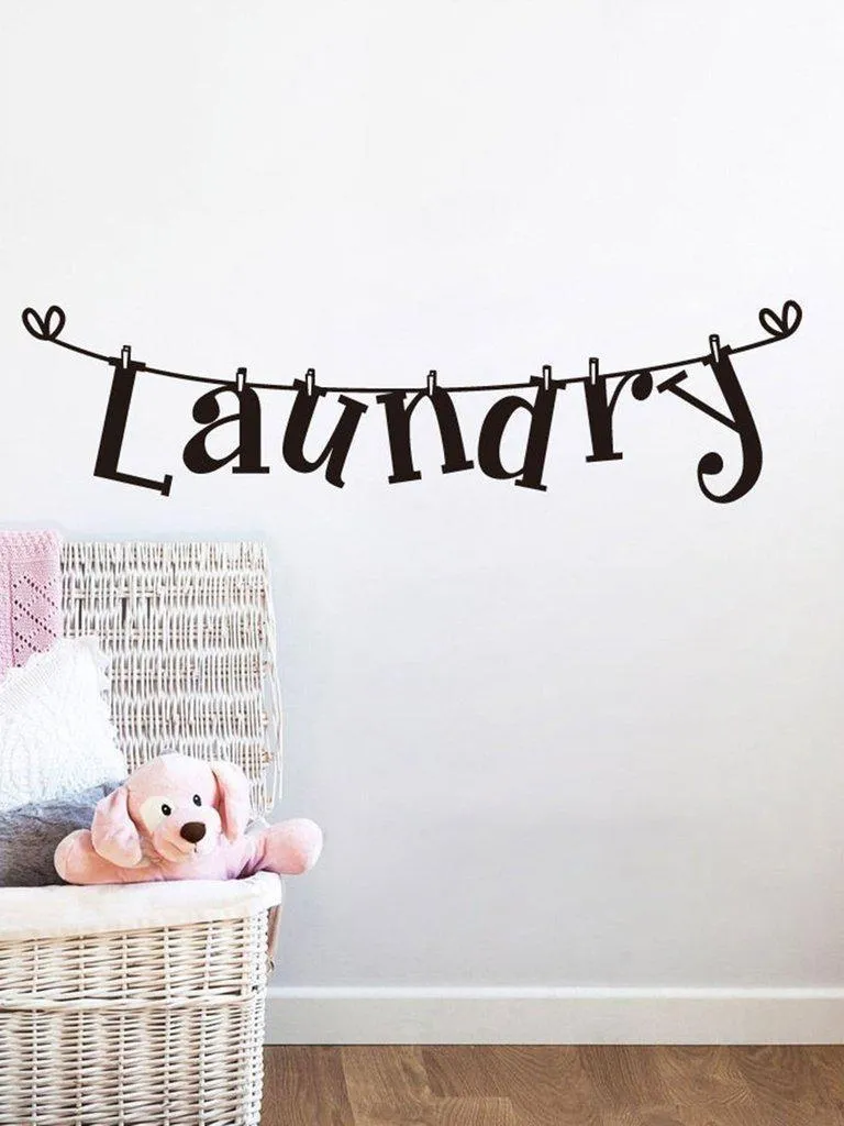 Laundry Wall Sticker