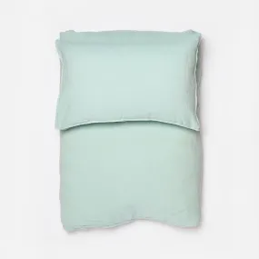 linen bed sheets - linus - mint