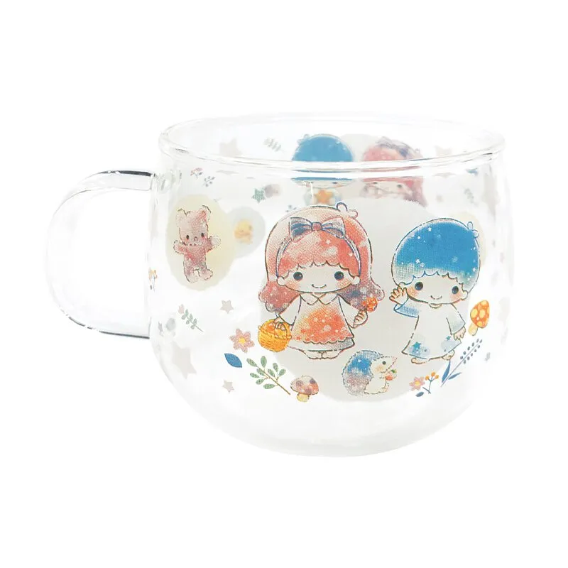 Little Twin Stars Glass Cup (set of 2)