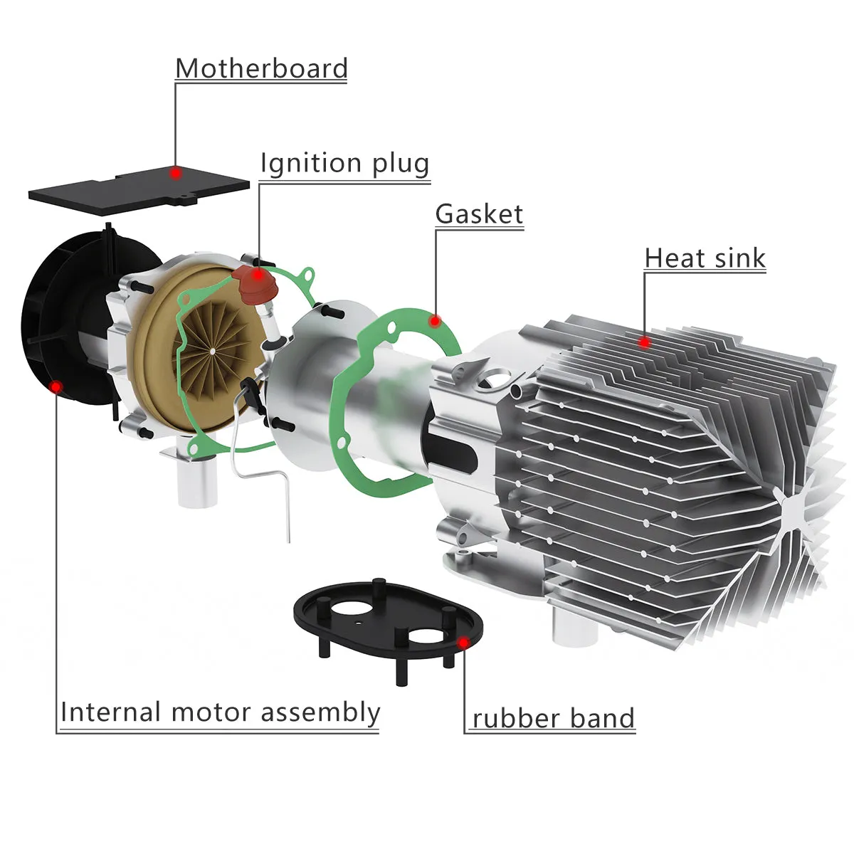 M98 Diesel Heater, 8KW Adjustable Power All In One