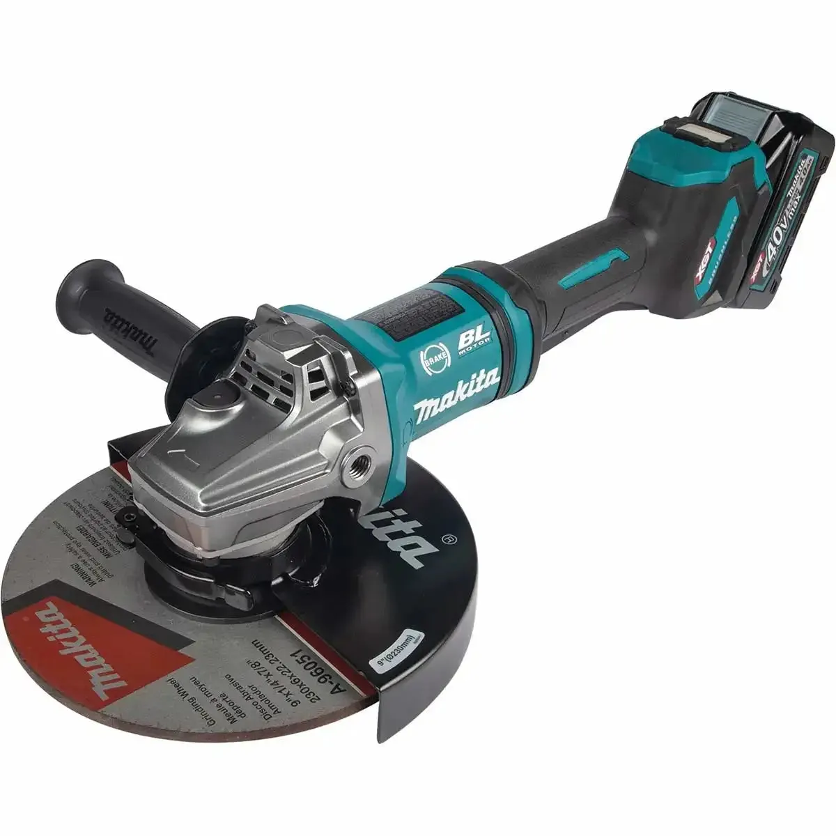 Makita 40V max XGT Cordless 7" / 9" Angle Grinder Kit