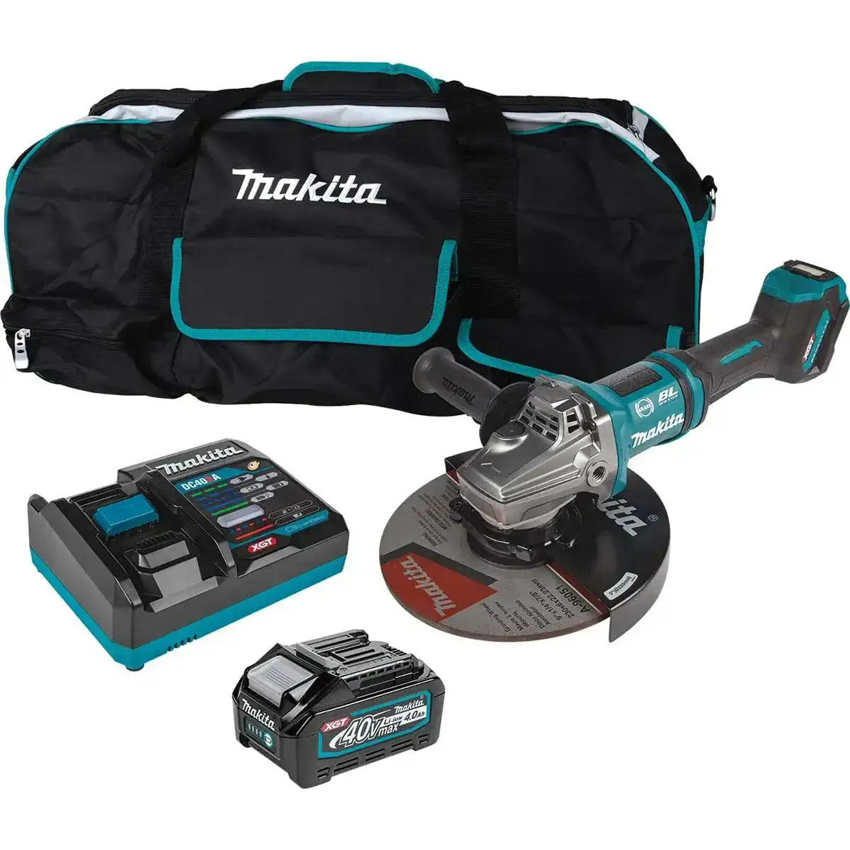 Makita 40V max XGT Cordless 7" / 9" Angle Grinder Kit