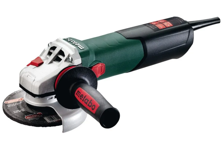 Metabo Wev 15-125 Quick Angle Grinder 12.5 Cm 11000 Rpm 1550 W 2.5 Kg Black, Green