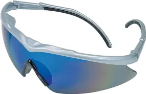 MSA 10083094 Safety Glasses, Unisex, Anti-Fog Lens, Wraparound Frame, Silver Frame :PK 1: QUANTITY: 1