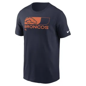 Nike Men's NFL Denver Broncos Cotton Logo T-Shirt